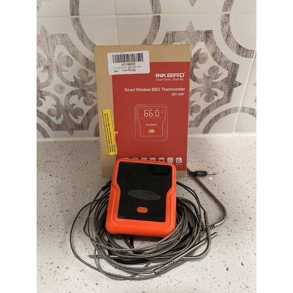 Inkbird IBT-4XP‎ Bluetooth Wireless  BBQ Thermometer Meat, Grill, Oven - Picture 1 of 5